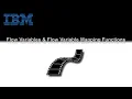Flow Variables Flow Variable Mapping Functions