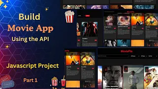 Build a Movie App with TMDB API HTML CSS JavaScript 2025