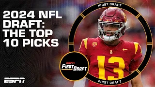 Mini Mock Draft Mel Kiper Jr analyzes picks 1-10 of the 2024 NFL draft First Draft