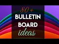 80 bulletin board ideas Bulletin board ideas for Teachers