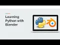 Learning Python with Blender part 2