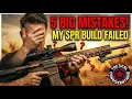 5 BIG Mistakes With My AR15 SPR Build