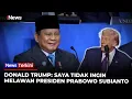Lagu Trump Puji Presiden Prabowo Di Hadapan Anggota Board of Peace: Pria yang Saya Sukai dan Tangguh!