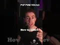 Download Lagu Incredible POP PUNK Vocals in 30 SECONDS
