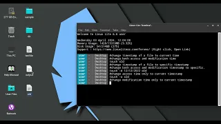 touch command in Linux terminal Change timestamp or create empty file