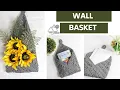 CROCHET Hanging Crochet Basket Easy Step by Step Tutorial by Winding Road Crochet