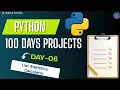 Day 6 List Statistics Calculator in Python Sum Average Min Max Even-Odd Python 100 Days
