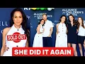 Lagu Meghan’s $2,490 Carolina Herrera Dress SOLD OUT in MINUTES After Emotional LA Appearance with Harry