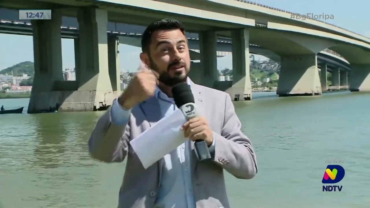 Pontes de Florianópolis contarão com nova estrutura de iluminação após furtos e 4 prisões