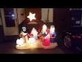 Gemmy 2020 inflatable nativity scene