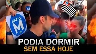 APÓS APOIO DE BOLSONARO, PABLO MARÇAL ENFRENTA JORNALISTAS