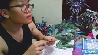 Assembling this model is exhausting, but it's still not finished.
