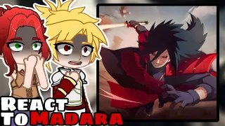 Tate No Yuusha React To Naofumi As Madara Uchiha Gacha React 