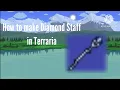 How to craft Diamond Staff in Terraria