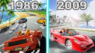 OutRun Game Evolution 1986 2009 