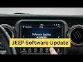 How To Update The Software in a 2025 Jeep Wrangler Shown on a Jeep Willys Off-Roader