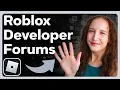 How To Use The Roblox Developer Forums