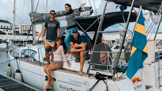 🔴Live Sundowners with Adam & Khiara from @SailingMillennialFalcon