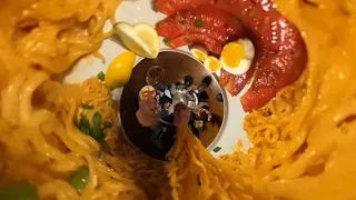ASMR MUKBANG | Crab, Spicy Ramon, and Crack Eggs