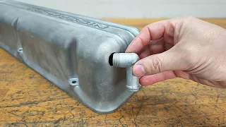 Datsun 240Z Valve Cover Mod – Shaved & Cleaned