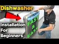 How To Install A Dishwasher - FAST AND EASY