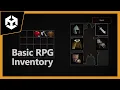 Unity - Create a simple inventory and equipment screen using Inventory Framework