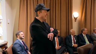 FULL REMARKS: Elon Musk talks DOGE at President Trump's cabinet meeting