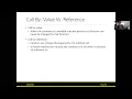 Chapter 6 Python Lists Part 6 Call By Value Vs Reference