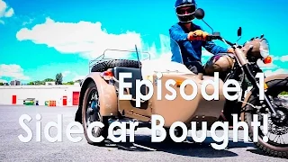 We bought a sidecar! (EP 25 – Monday Never Sidecar)