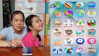 ✏️ DOP 2 Level 36➡️42, Talking Tom, Destiny Run 🕹️ Muội Vlog 1299 - 3YOR0