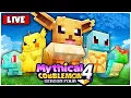 NEW POKEMON DUNGEONS IN MINECRAFT Mythical Cobblemon Streamer Server