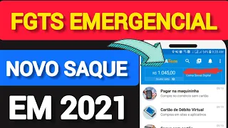 FGTS EMERGENCIAL NOVO SAQUE PARA 2021 - DATA DE INÍCIO CAIXA TEM - COMO VAI FUNCIONAR?