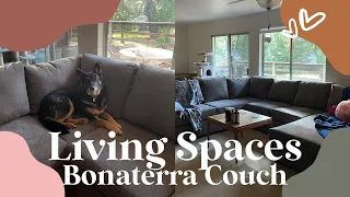 Unboxing Our New Living Spaces Couch Bonaterra Sectional Review
