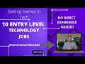 10 Best Entry Level IT Jobs to Start Your Tech Career