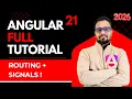 Angular 21 Tutorial in Hindi Routing Signals Search Filter with URL Sync