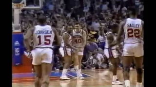 Bill Laimbeer Rains Six Clutch 3-Pointers in 1990 NBA Finals Ties Record