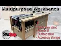Multipurpose Workbench for compact SawStop PLANS AVAILABLE