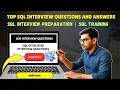 Top 15 SQL Interview Questions and Answers SQL Interview Preparation SQL Training Advanced SQL