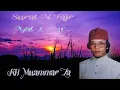 Lagu Surat Al - Fajr Qori : Hj.Muammar Za