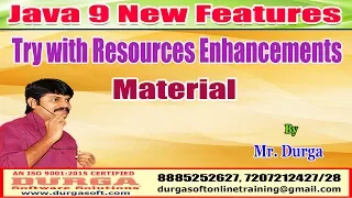 Download Java 9 New Features Try with Resources Enhancements Material