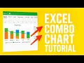 Excel Combo Chart Tutorial Line Column Chart Data Visualization Mastercla