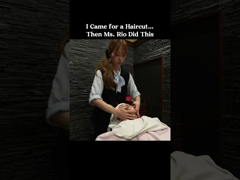 💈(ASMR) First the Cut… Then the Shave… Then It Got Really Relaxing | Japanese Female Barber Ms. Rio