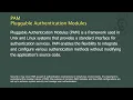 PAM - Pluggable Authentication Modules