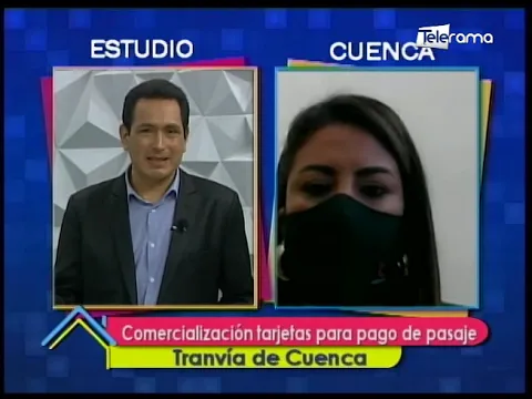 Comercialización tarjetas para pago de pasaje tranvía de Cuenca 