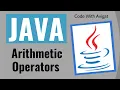 Arithmetic Operators Java Tutorial