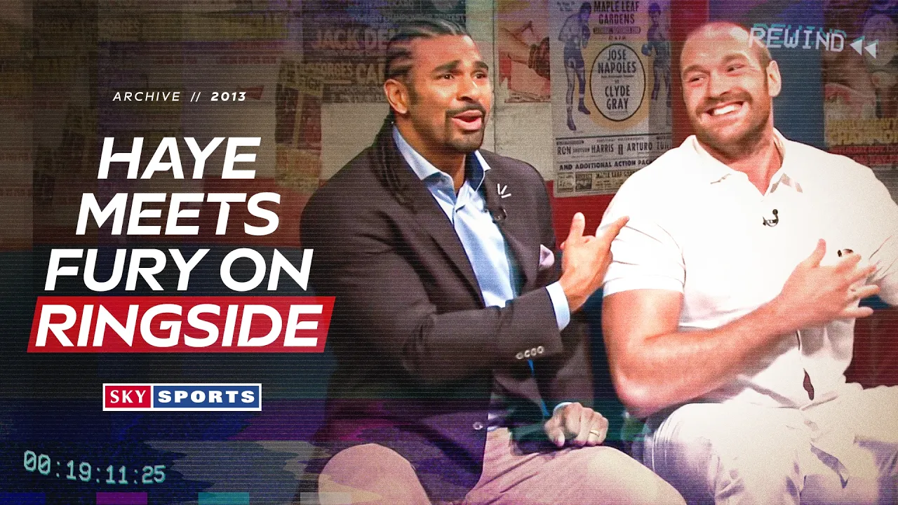 Tyson Fury's HEATED war of words with David Haye on Ringside! | Ringside Rewind