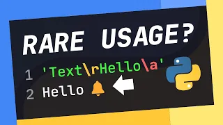 Backslash Has FAR More USES Than You THOUGHT In Python