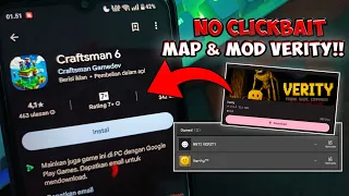 Buruan Coba! Game Ini ADA MAP & MOD VERITY!! Review Craftsman 6