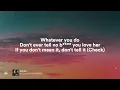 Tyler, The Creator feat. Teazo Touchdown - Darling, I (Clean) | Lyrics
