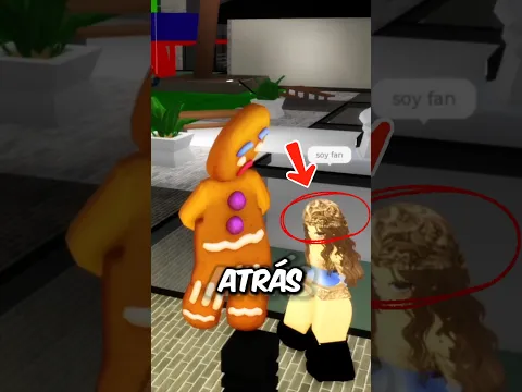 CHICA RARA decía SER FAN pero es INTERESADA 😳 #roblox #brookhaven #robloxbrookhaven